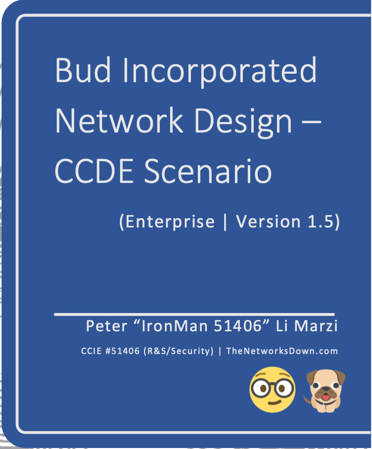 CCDE Scenario 1 Cover