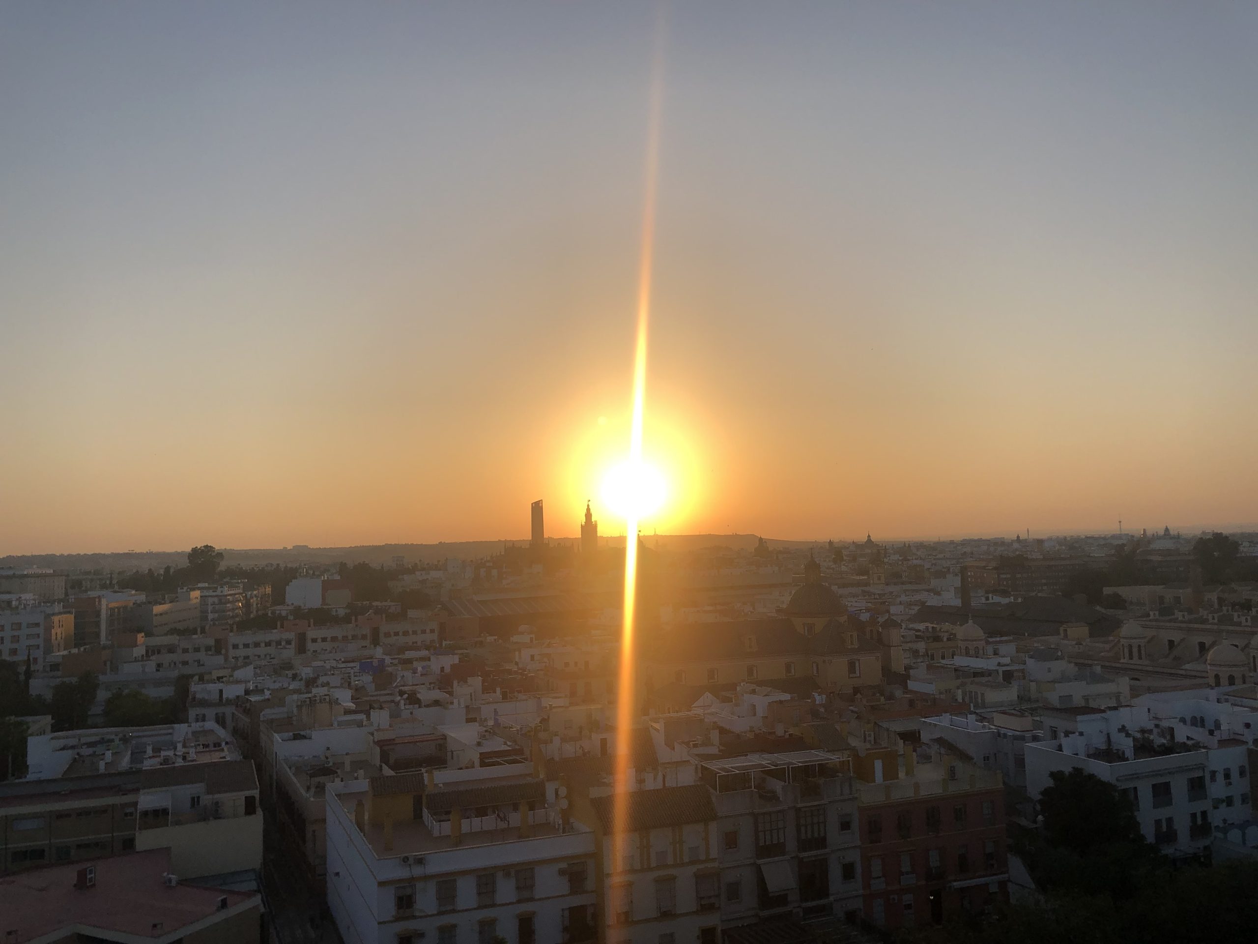 Sevilla Sun-setting